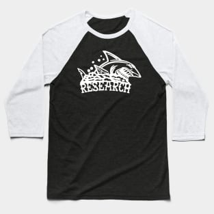 Shark Research Baseball T-Shirt